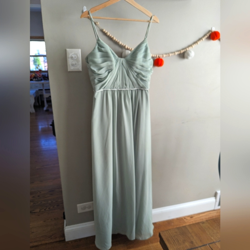Sorella Vita Sage Green Bridesmaid Dress Size 12